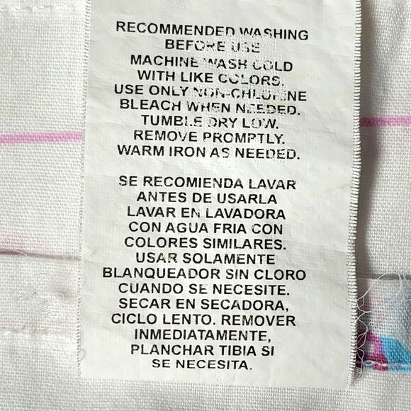 Vintage Hello Kitty by Sanrio White Flat Twin Sheet 1976, 2006 Cats, Kittens EUC - Picture 7 of 7